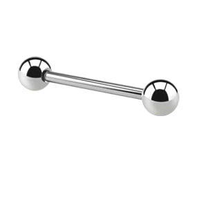 PIERCING WITH Straight Titanium Barbell